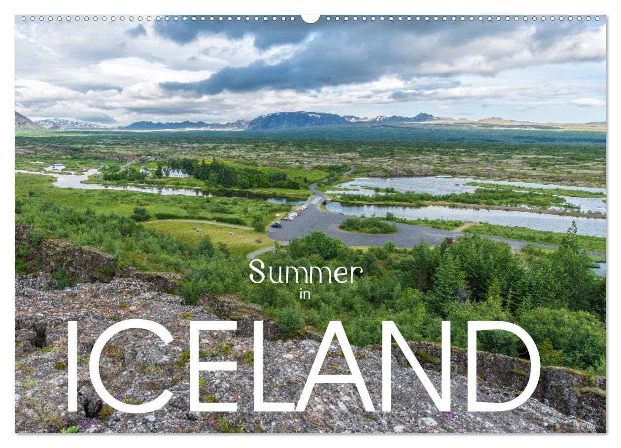 Summer in Iceland (Wall Calendar 2026 DIN A2 landscape), CALVENDO 12 Month Wall Calendar: When Iceland turns green Leisure, Home & Garden