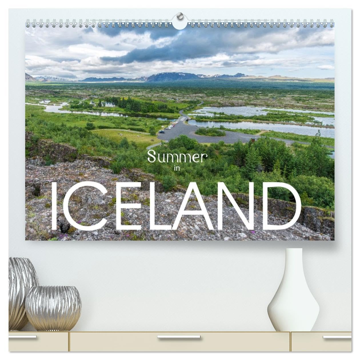 Summer in Iceland (High Quality Premium Wall Calendar 2026 DIN A2 landscape),CALVENDO 12 Month Wall Calendar: When Iceland turns green Leisure, Home & Garden