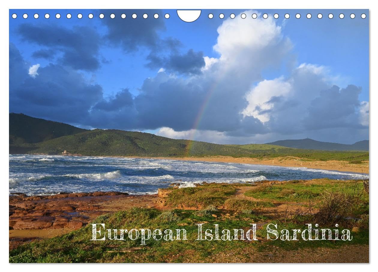 European Island Sardinia (Wall Calendar 2026 DIN A4 landscape), CALVENDO 12 Month Wall Calendar: Journey through Sardinia. Your year round escape to Mediterranean bliss. Leisure, Home & Garden