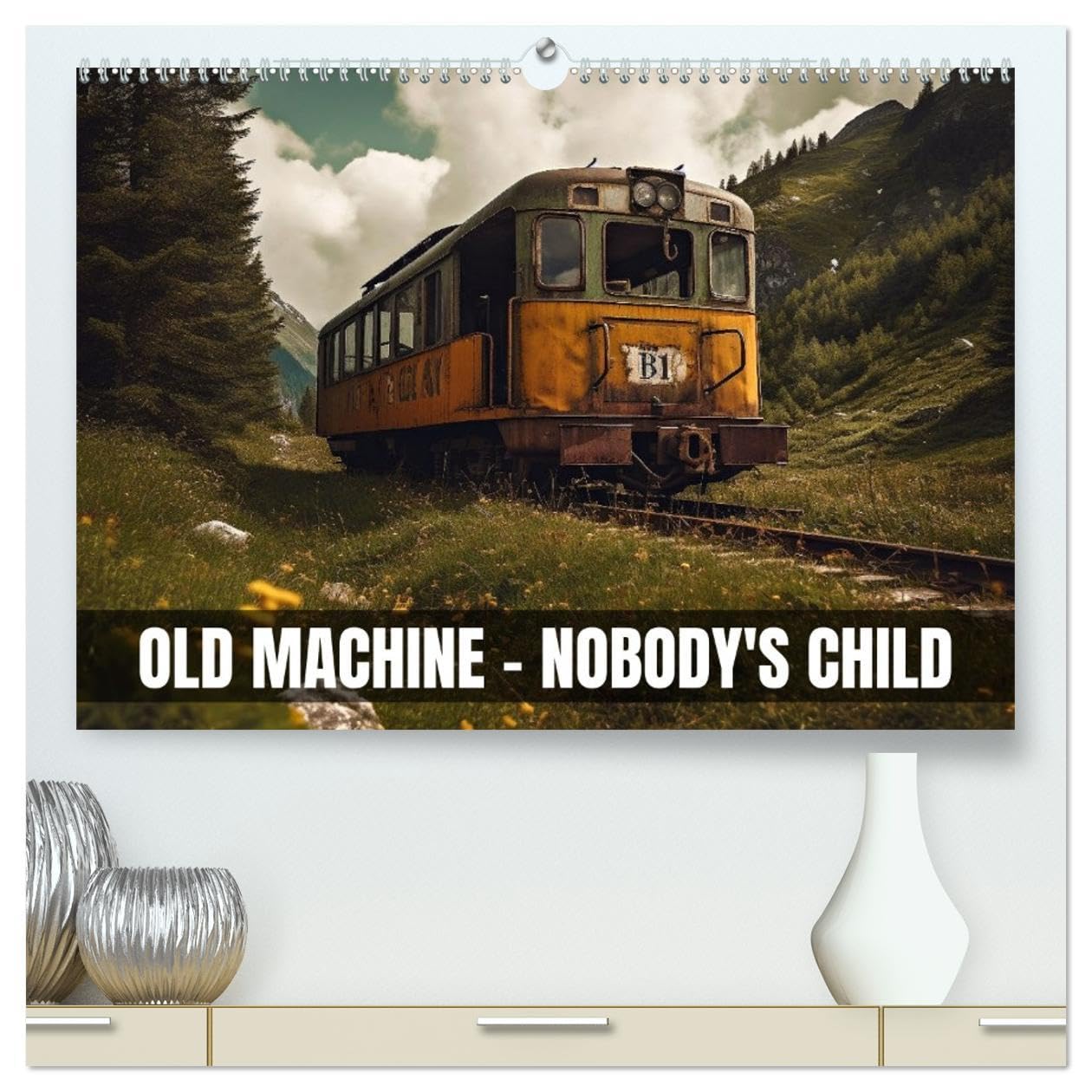 Old machine - nobody's child (High Quality Premium Wall Calendar 2026 DIN A2 landscape),CALVENDO 12 Month Wall Calendar: Photo hike through a world full of nostalgia and scrap metal Books