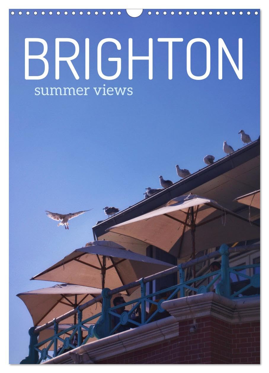 Brighton Summer Views (Wall Calendar 2026 DIN A3 portrait), CALVENDO 12 Month Wall Calendar: The South coast city beneath summer sunlight and blue skies Leisure, Home & Garden