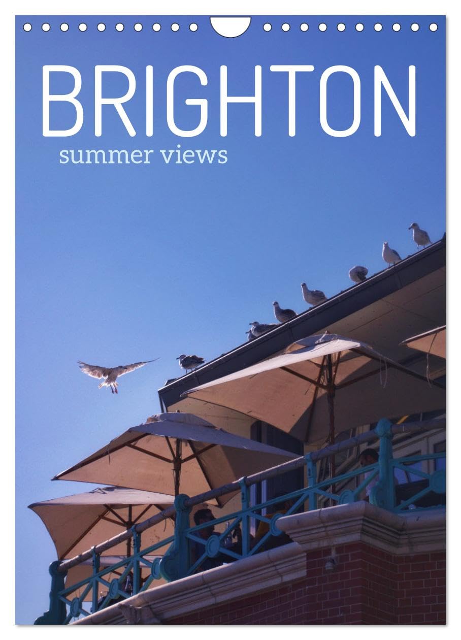 Brighton Summer Views (Wall Calendar 2026 DIN A4 portrait), CALVENDO 12 Month Wall Calendar: The South coast city beneath summer sunlight and blue skies Leisure, Home & Garden