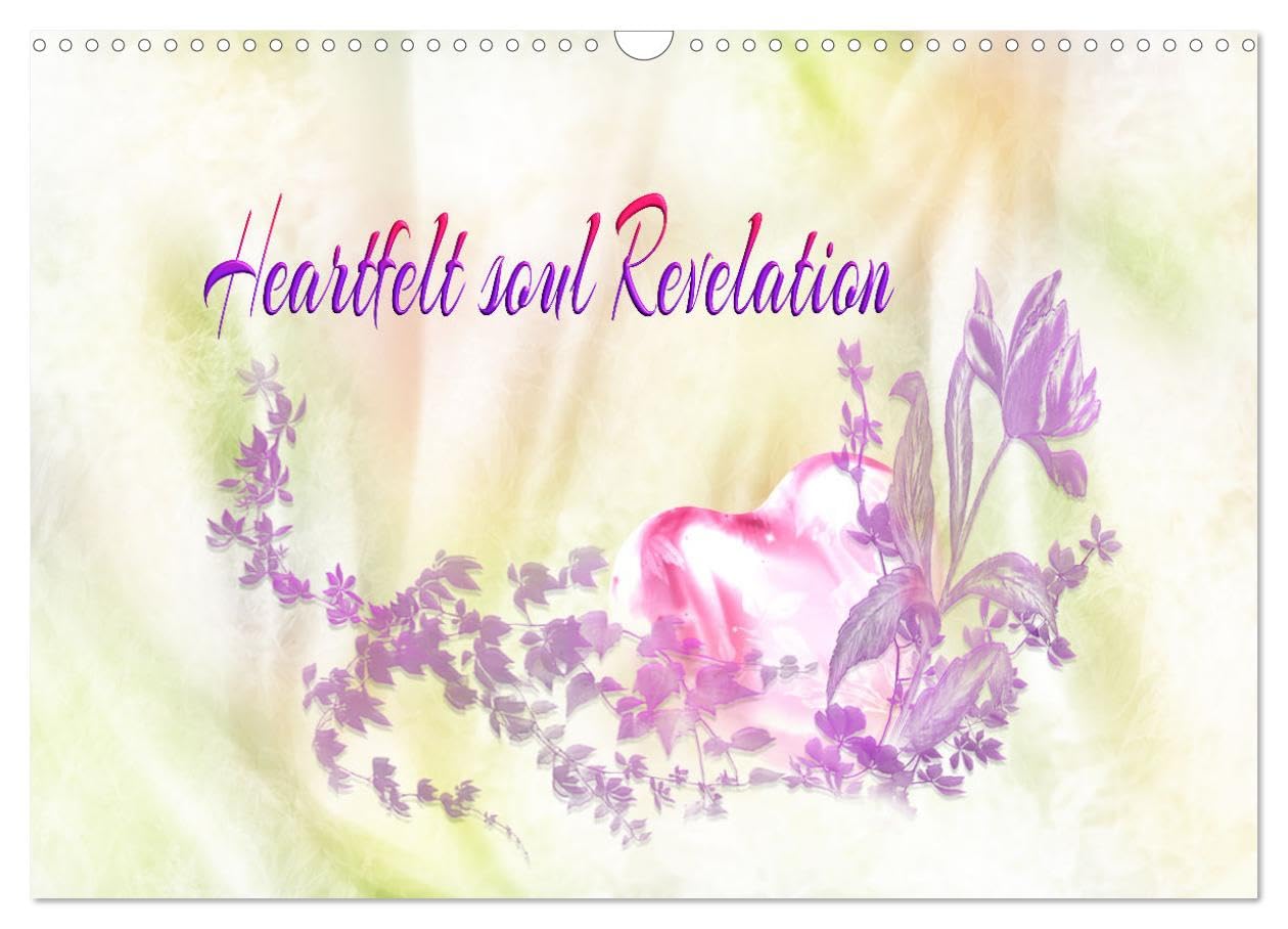Heartfelt soul Revelation (Wall Calendar 2026 DIN A3 landscape), CALVENDO 12 Month Wall Calendar: Calendar for personal design Social Sciences