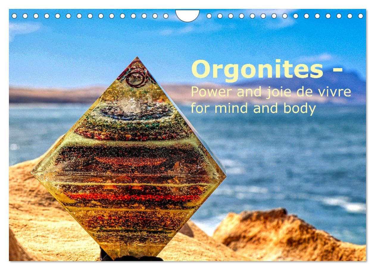 Orgonites - Power and joie de vivre for mind and body (Wall Calendar 2026 DIN A4 landscape), CALVENDO 12 Month Wall Calendar: Orgonites cleanse the ... Immerse yourself in the world of organites. Lifestyle