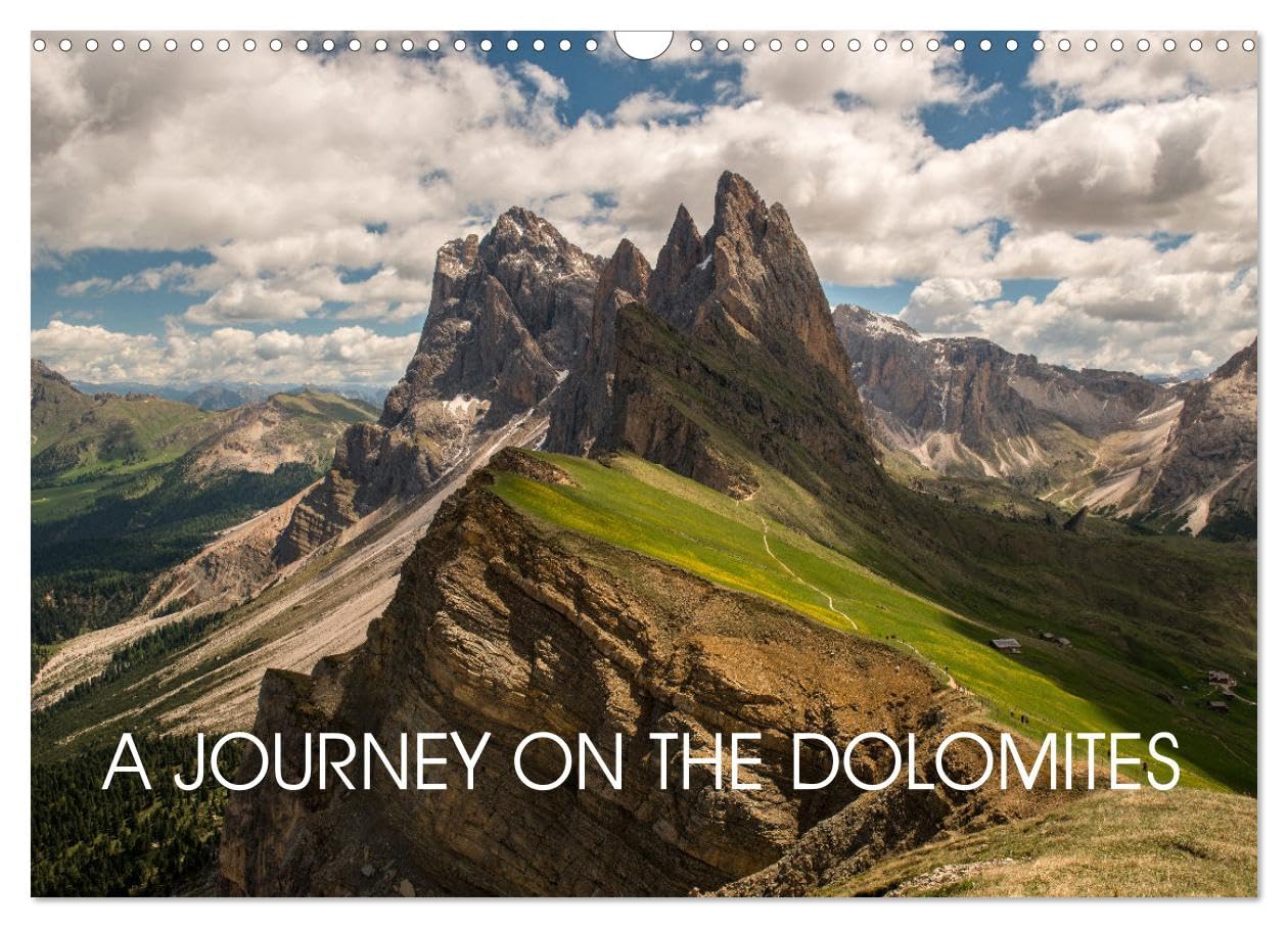 A JOURNEY ON THE DOLOMITES (Wall Calendar 2026 DIN A3 landscape), CALVENDO 12 Month Wall Calendar: Beautiful Dolomites mountain landscapes Leisure, Home & Garden