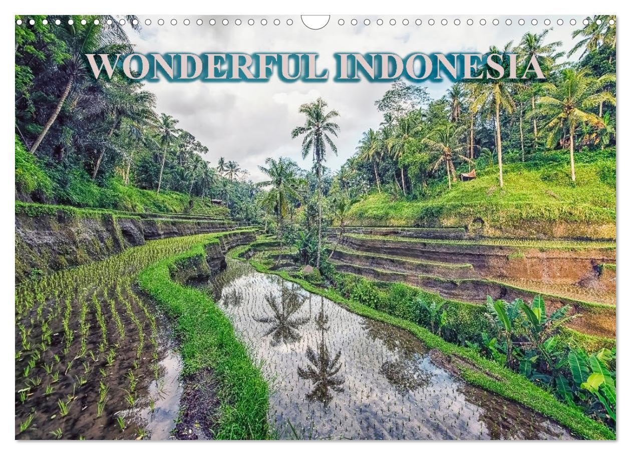 Wonderful Indonesia (Wall Calendar 2026 DIN A3 landscape), CALVENDO 12 Month Wall Calendar: A visit through the beautiful country of Indonesia in photos. Leisure, Home & Garden