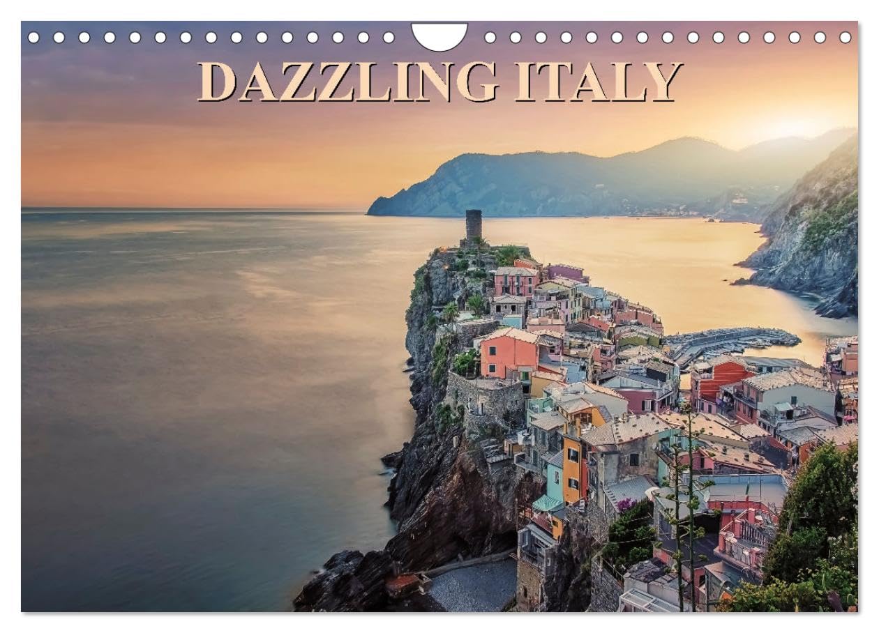 Dazzling Italy (Wall Calendar 2026 DIN A4 landscape), CALVENDO 12 Month Wall Calendar: A visit through the beautiful country of Italy in photos. Leisure, Home & Garden