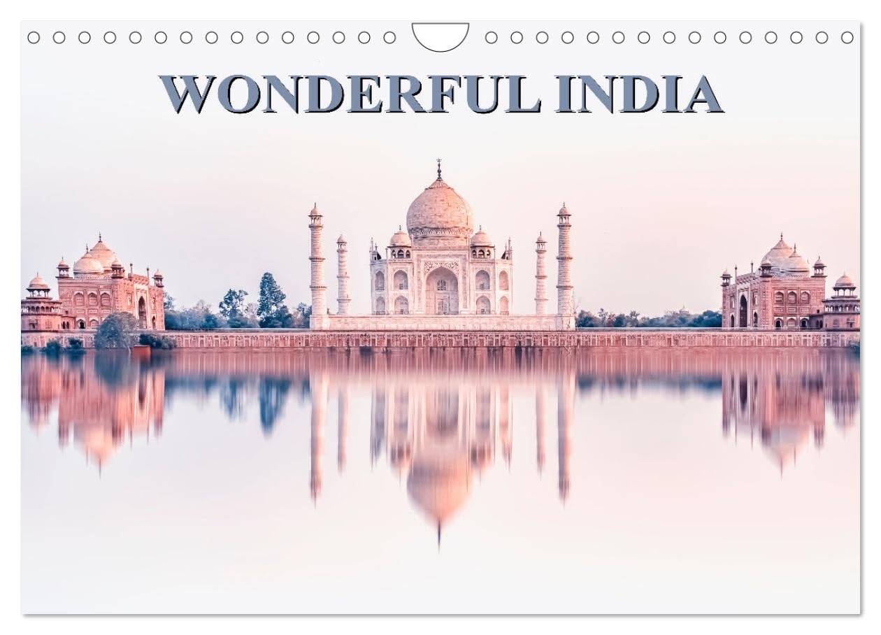 Wonderful India (Wall Calendar 2026 DIN A4 landscape), CALVENDO 12 Month Wall Calendar: A visit through the beautiful country of India in photos. Leisure, Home & Garden