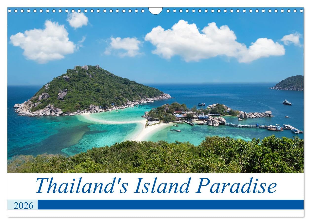 Thailand's Island Paradise (Wall Calendar 2026 DIN A3 landscape), CALVENDO 12 Month Wall Calendar: Stunning beaches and turquoise waters guaranteed when visiting Thailand. Leisure, Home & Garden