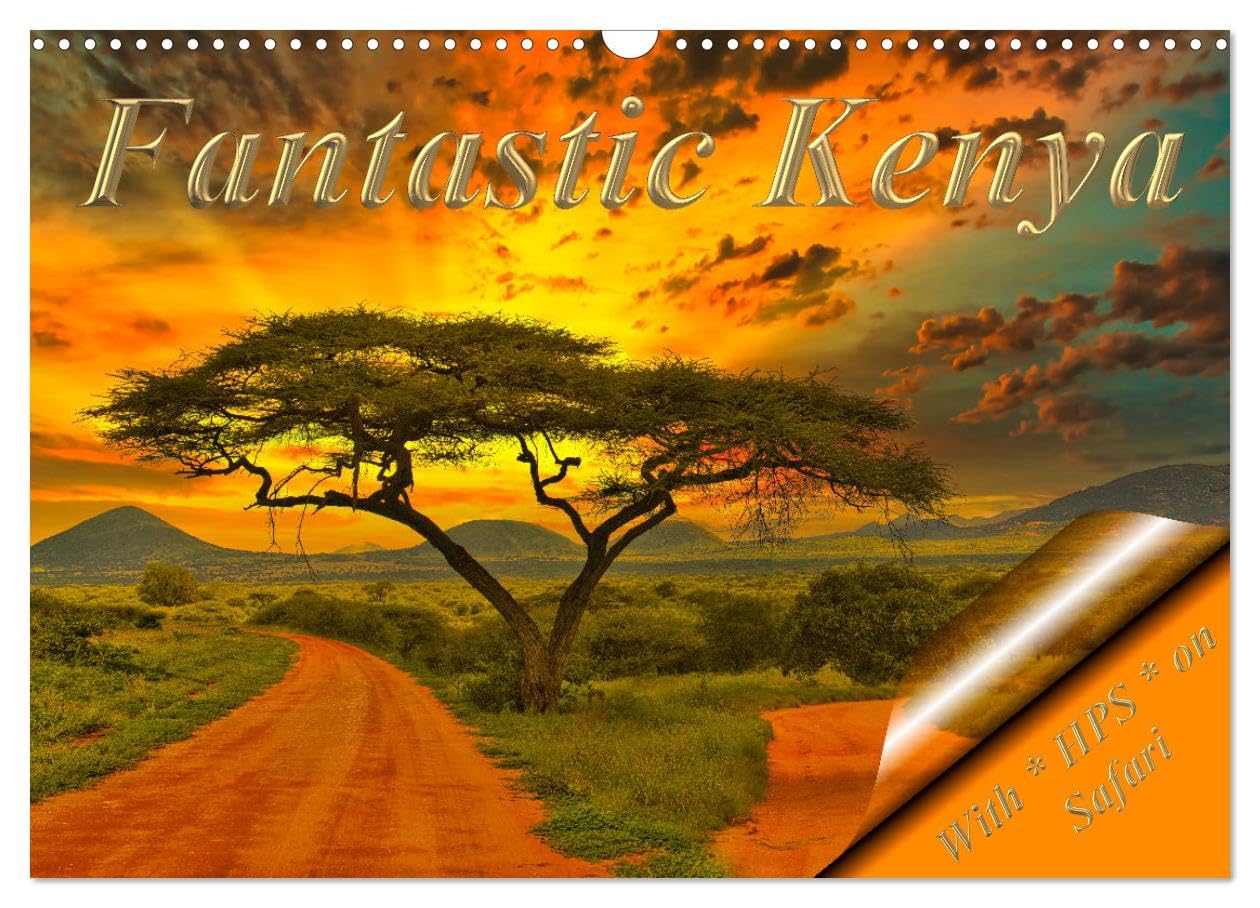 Fantastic Kenya (Wall Calendar 2026 DIN A3 landscape), CALVENDO 12 Month Wall Calendar: A safari in Kenya is an experience you will never forget. Business & Technology