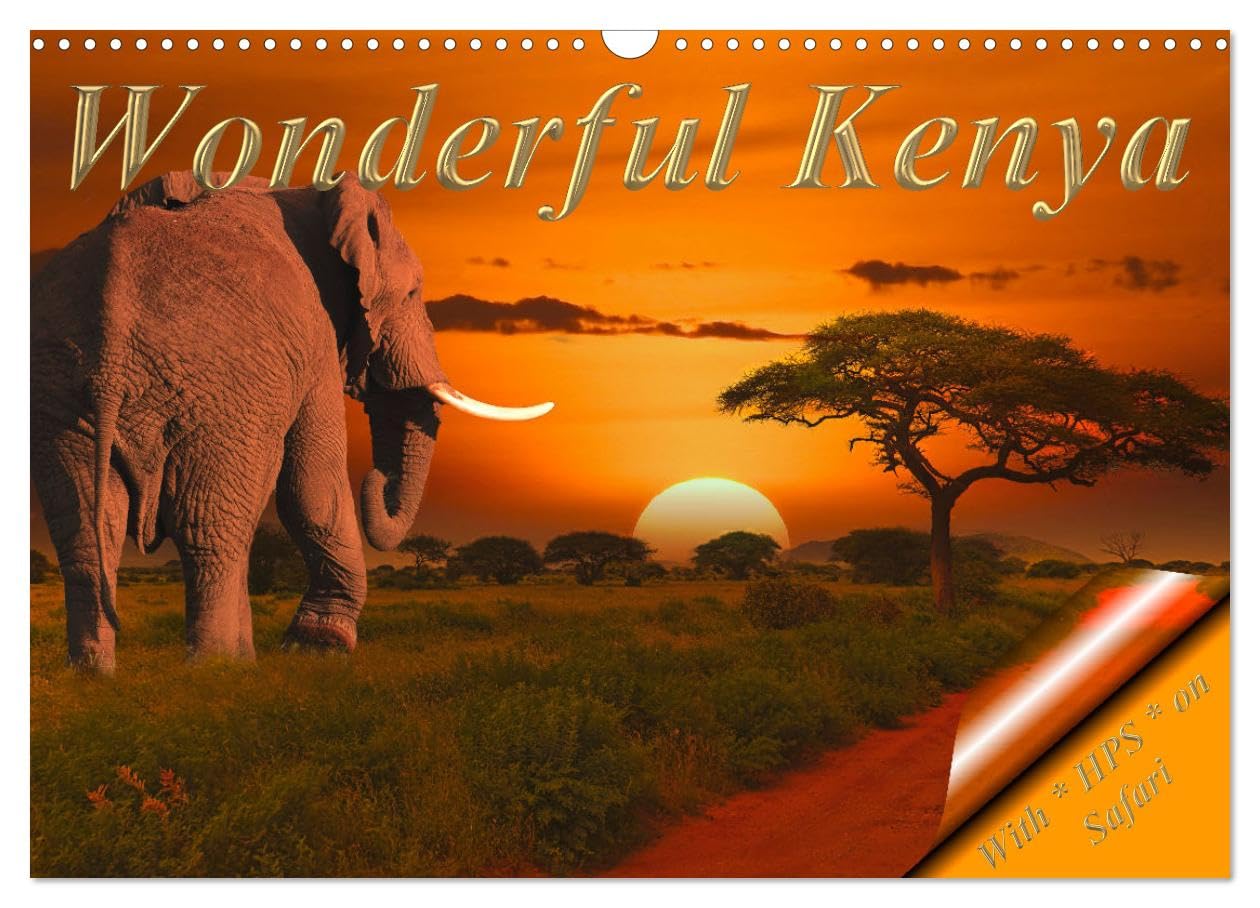 Wonderful Kenya (Wall Calendar 2026 DIN A3 landscape), CALVENDO 12 Month Wall Calendar: A safari in Kenya is an experience that you will never forget. Business & Technology