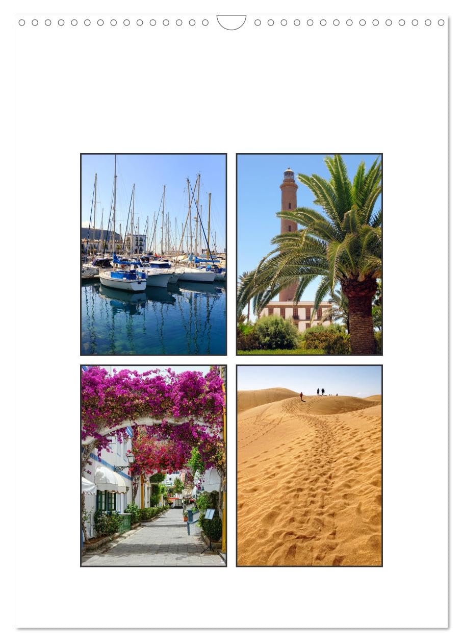 Gran Canaria - Holiday island for sun lovers (Wall Calendar 2026 DIN A3 portrait), CALVENDO 12 Month Wall Calendar: Holidays and sun on the island of Gran Canaria Social Sciences