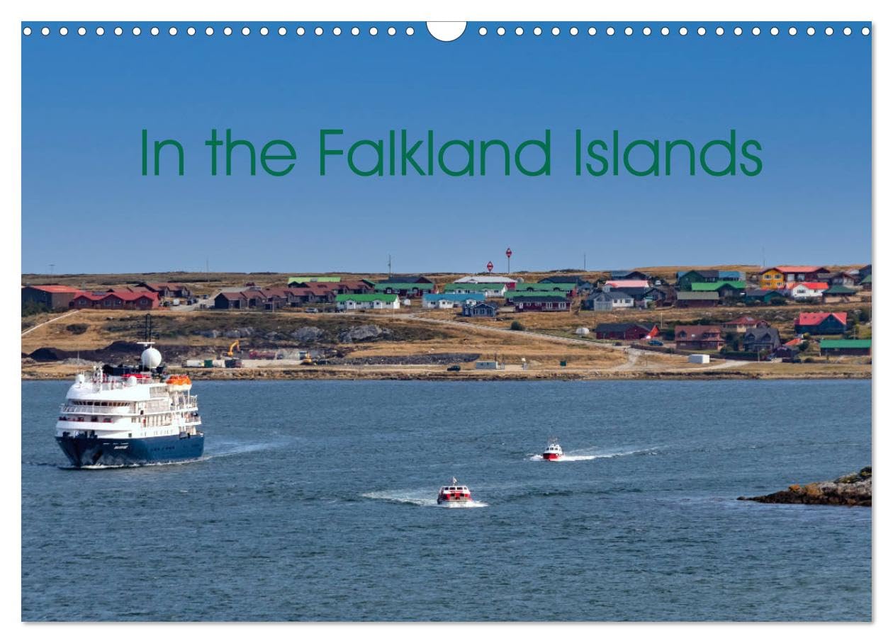In the Falkland Islands (Wall Calendar 2026 DIN A3 landscape), CALVENDO 12 Month Wall Calendar: British overseas territory in the South Atlantic Books