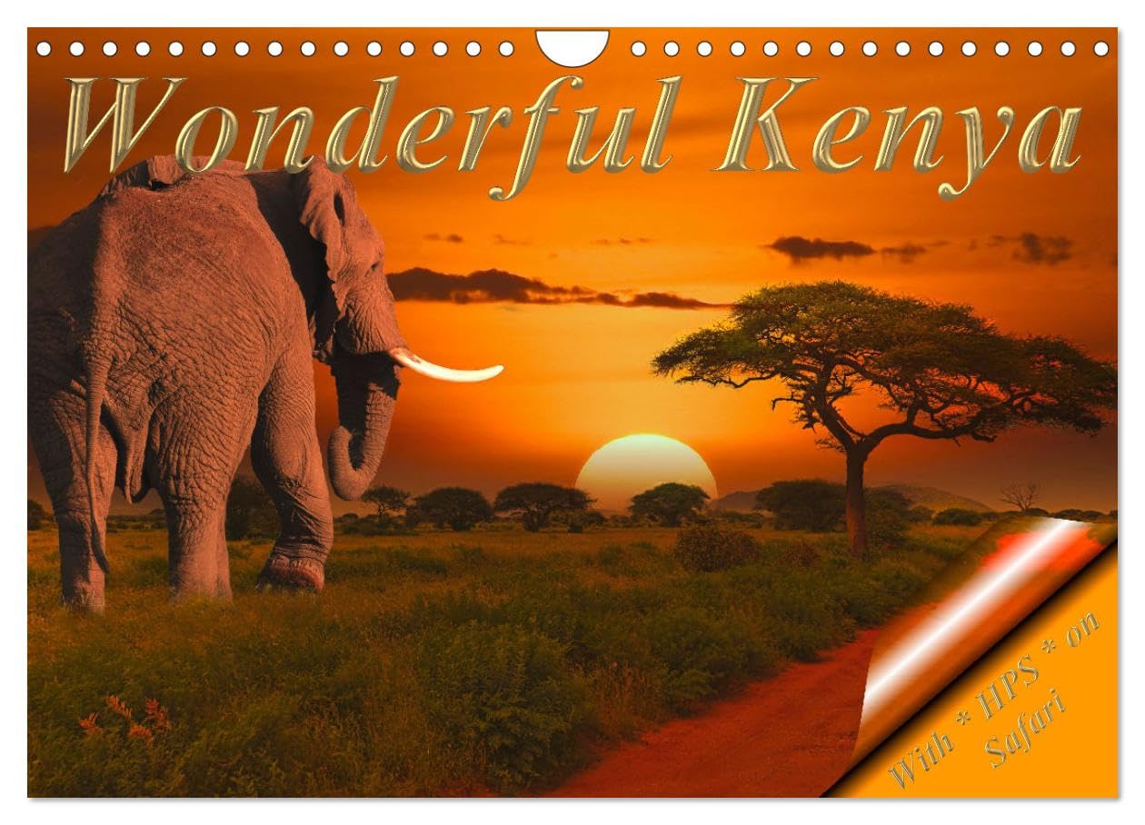 Wonderful Kenya (Wall Calendar 2026 DIN A4 landscape), CALVENDO 12 Month Wall Calendar: A safari in Kenya is an experience that you will never forget. Business & Technology