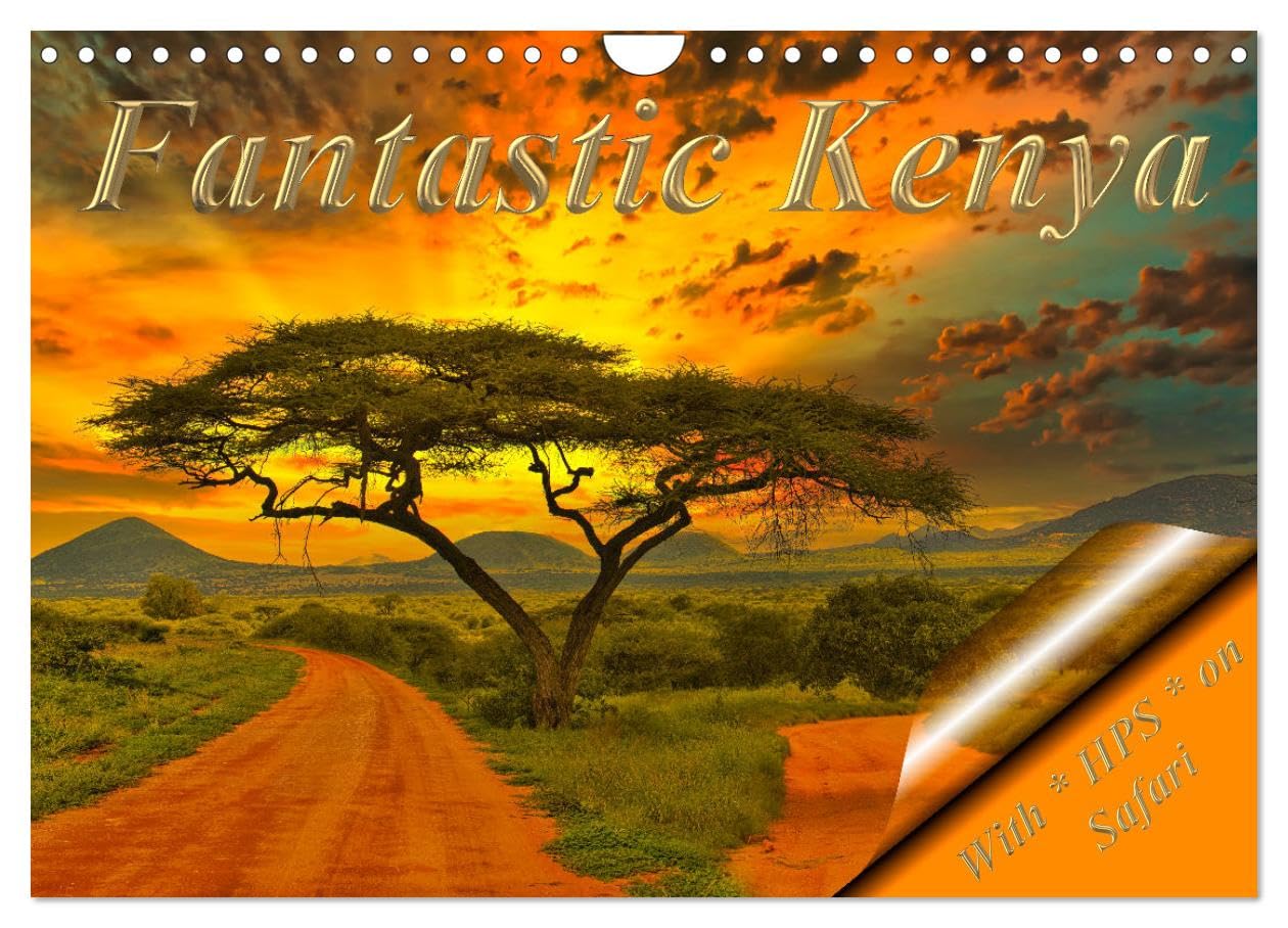 Fantastic Kenya (Wall Calendar 2026 DIN A4 landscape), CALVENDO 12 Month Wall Calendar: A safari in Kenya is an experience you will never forget. Business & Technology