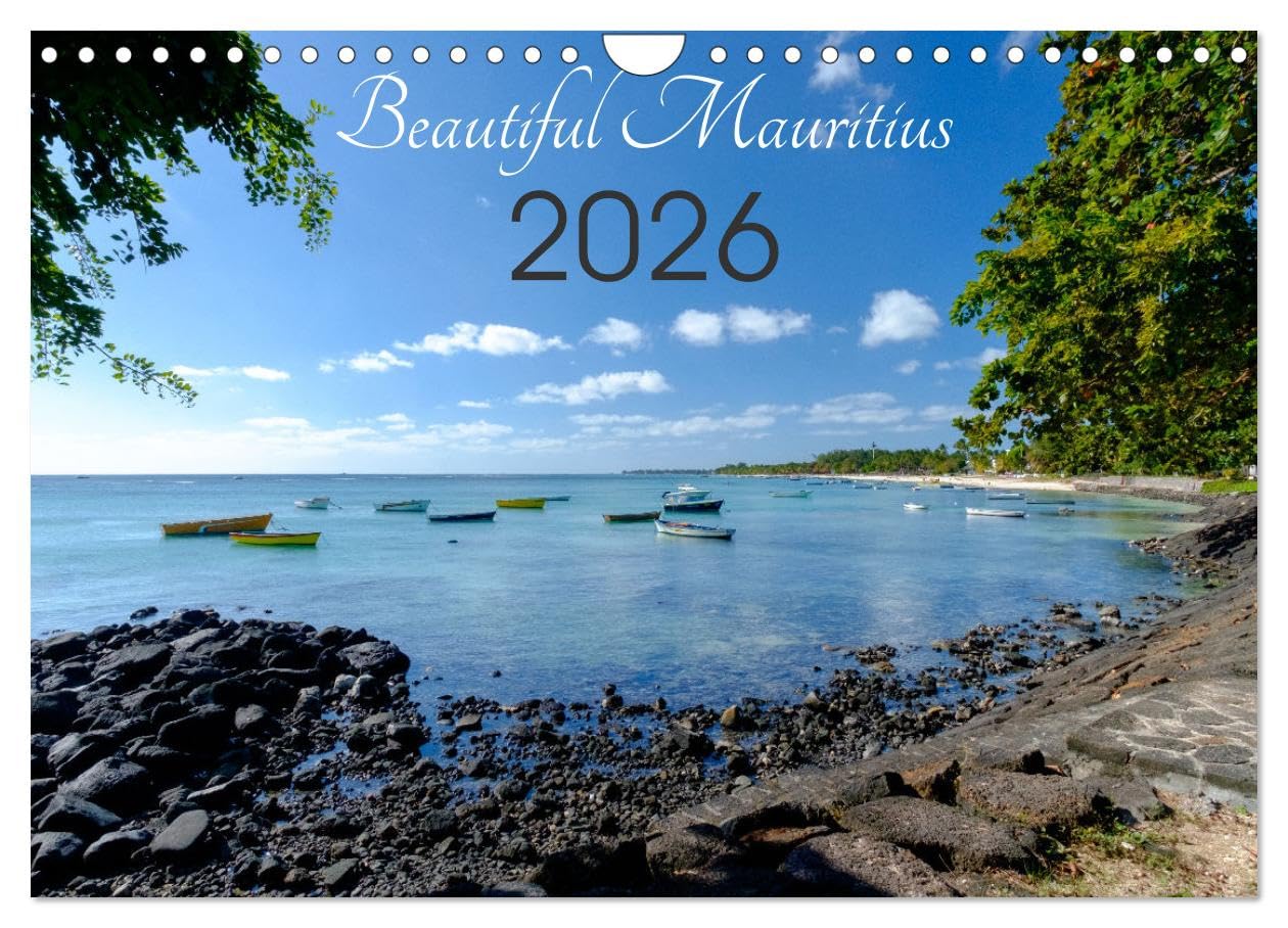 Beautiful Mauritius (Wall Calendar 2026 DIN A4 landscape), CALVENDO 12 Month Wall Calendar: Breathtaking landscapes and seascapes of Mauritius Leisure, Home & Garden