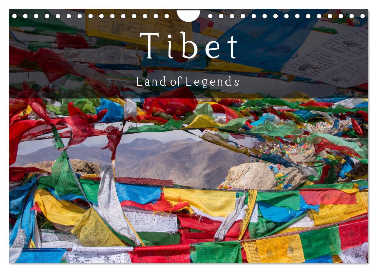 Tibet Land of Legends (Wall Calendar 2026 DIN A4 landscape), CALVENDO 12 Month Wall Calendar: A selection of beautiful photographs from Tibet Film, Art & Culture