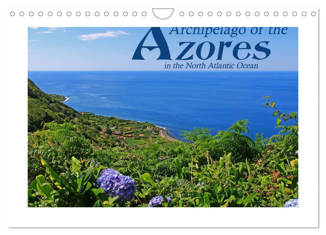 Archipelago of the Azores in the North Atlantic Ocean (Wall Calendar 2026 DIN A4 landscape), CALVENDO 12 Month Wall Calendar: Ilhas dos Acores ... Terceira, Flores, Faial, Pico and Sao Jorge Leisure, Home & Garden