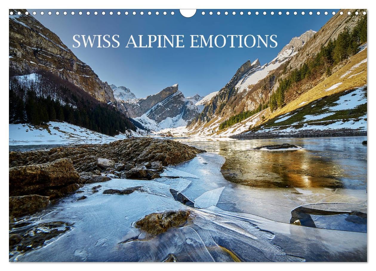 SWISS APLINE EMOTIONS (Wall Calendar 2026 DIN A3 landscape), CALVENDO 12 Month Wall Calendar: The mountains of Switzerland, a magic nature experience Business & Technology
