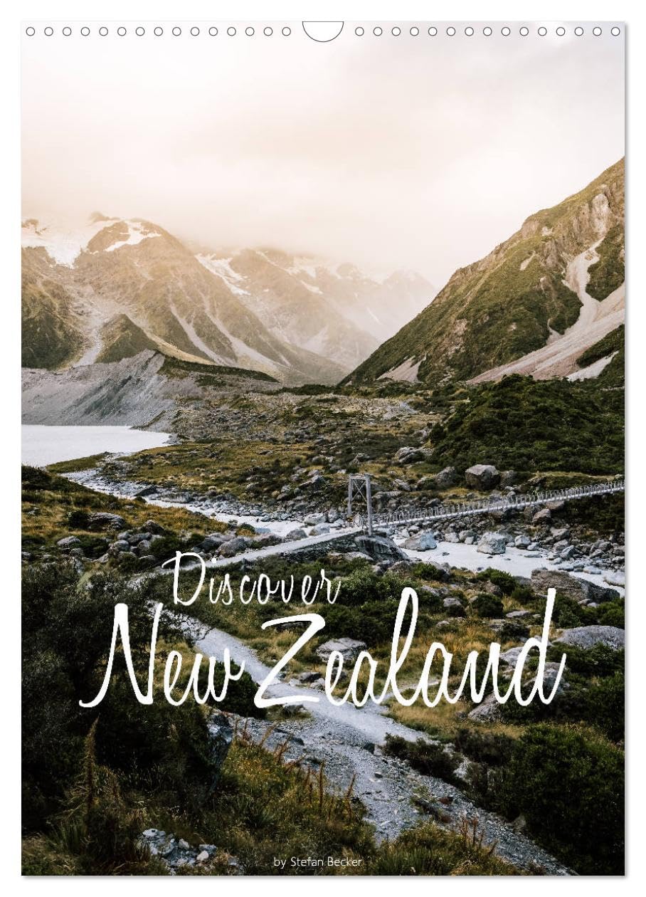 Discover New Zealand (Wall Calendar 2026 DIN A3 portrait), CALVENDO 12 Month Wall Calendar: New Zealand is the country of superlatives. Leisure, Home & Garden