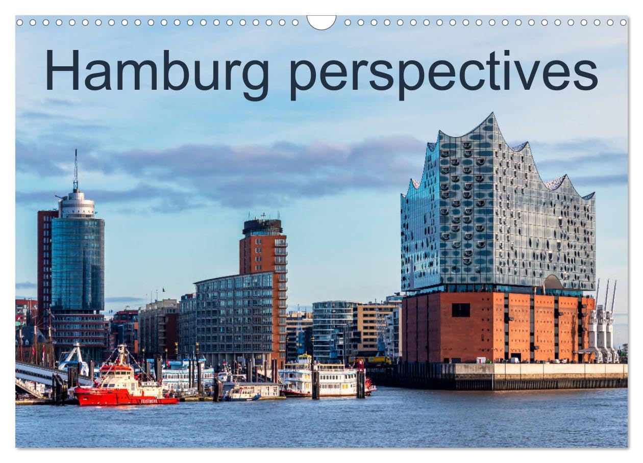 Hamburg perspectives (Wall Calendar 2026 DIN A3 landscape), CALVENDO 12 Month Wall Calendar: Gateway to the world Film, Art & Culture