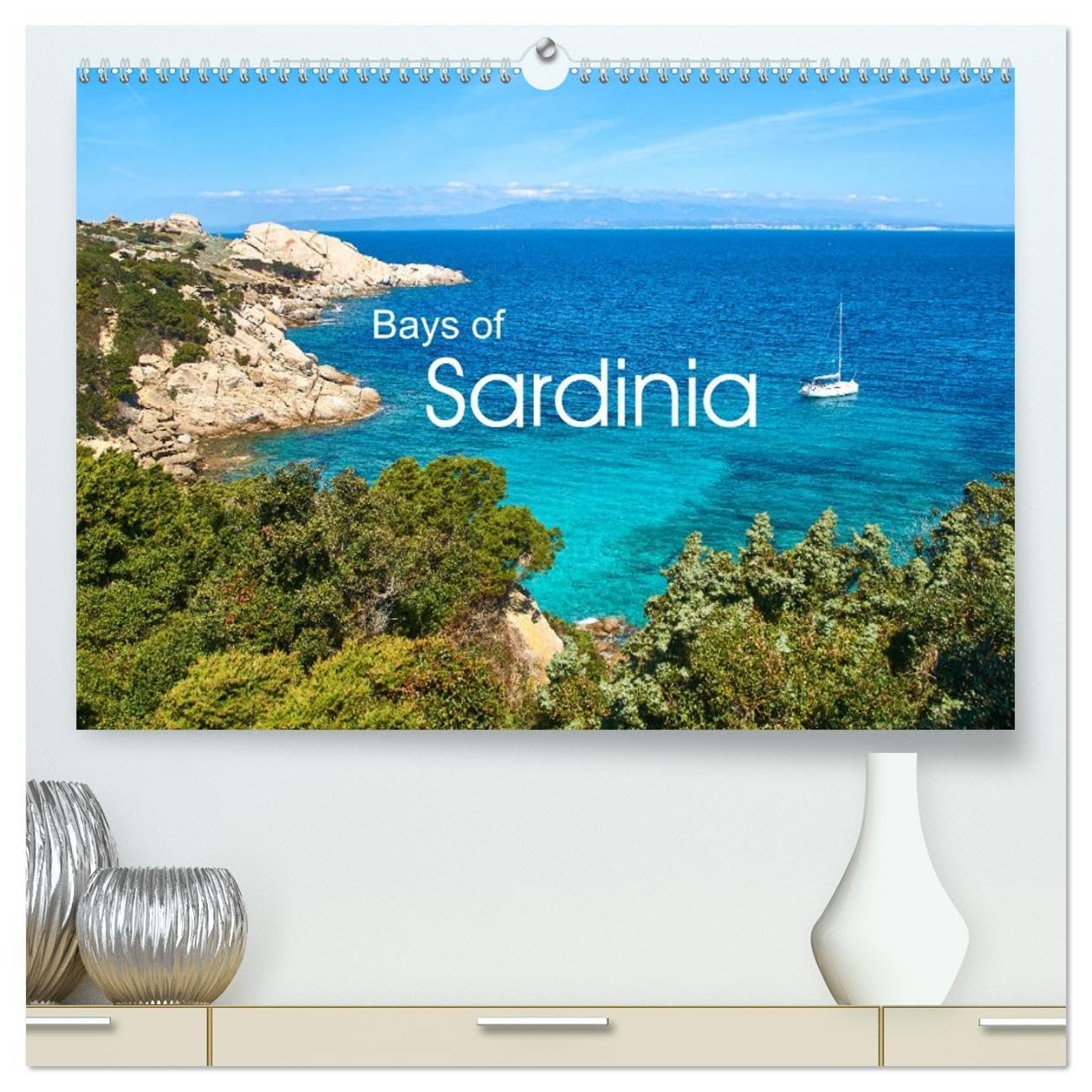 Bays of Sardinia (High Quality Premium Wall Calendar 2026 DIN A2 landscape),CALVENDO 12 Month Wall Calendar: Magnificent images from the second largest island of the Mediterranean Sea. Leisure, Home & Garden