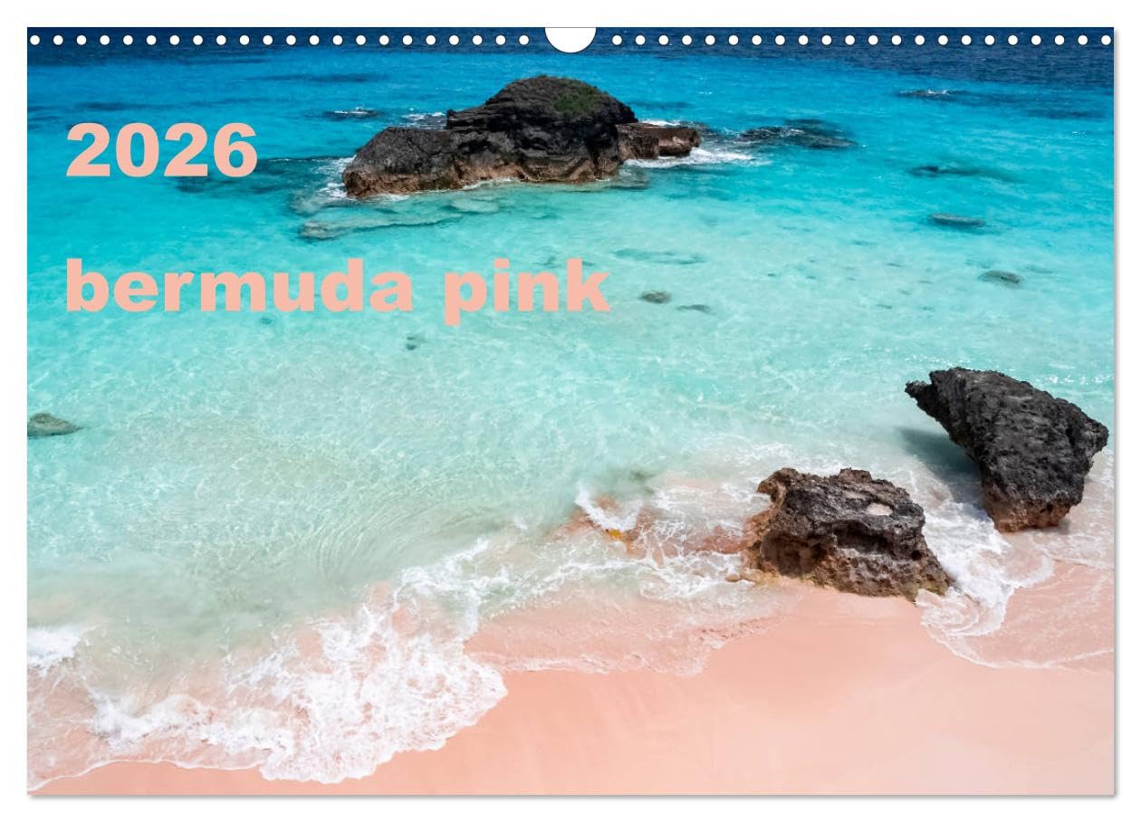 bermuda pink (Wall Calendar 2026 DIN A3 landscape), CALVENDO 12 Month Wall Calendar: A deep insight into the midget world of the bermuda pink coral sand by excellent macroscopy photos. Leisure, Home & Garden