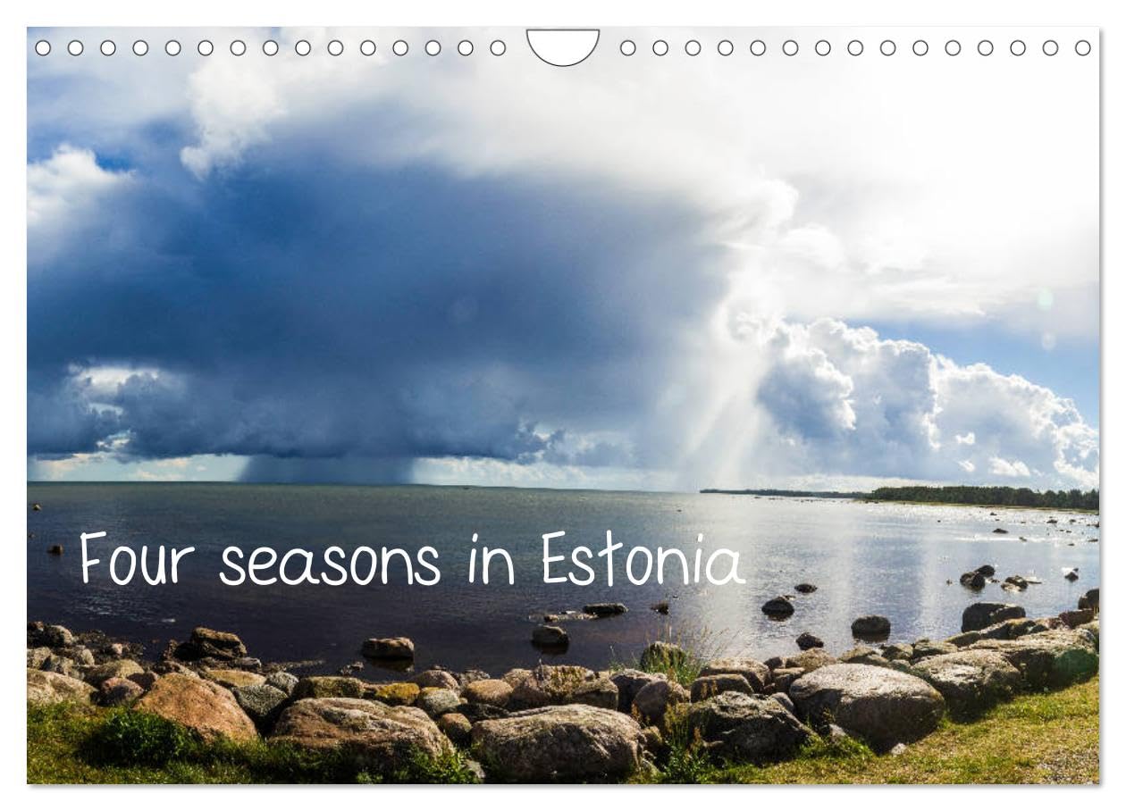 Four seasons in Estonia (Wall Calendar 2026 DIN A4 landscape), CALVENDO 12 Month Wall Calendar: Discover the beauty of Estonia through the four seasons of the year Leisure, Home & Garden