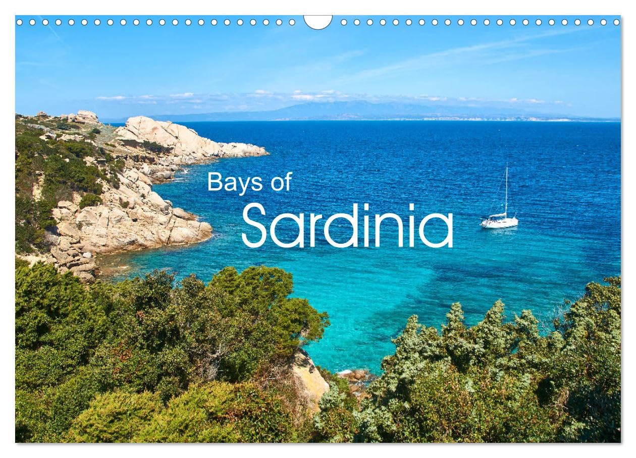 Bays of Sardinia (Wall Calendar 2026 DIN A3 landscape), CALVENDO 12 Month Wall Calendar: Magnificent images from the second largest island of the Mediterranean Sea. Leisure, Home & Garden
