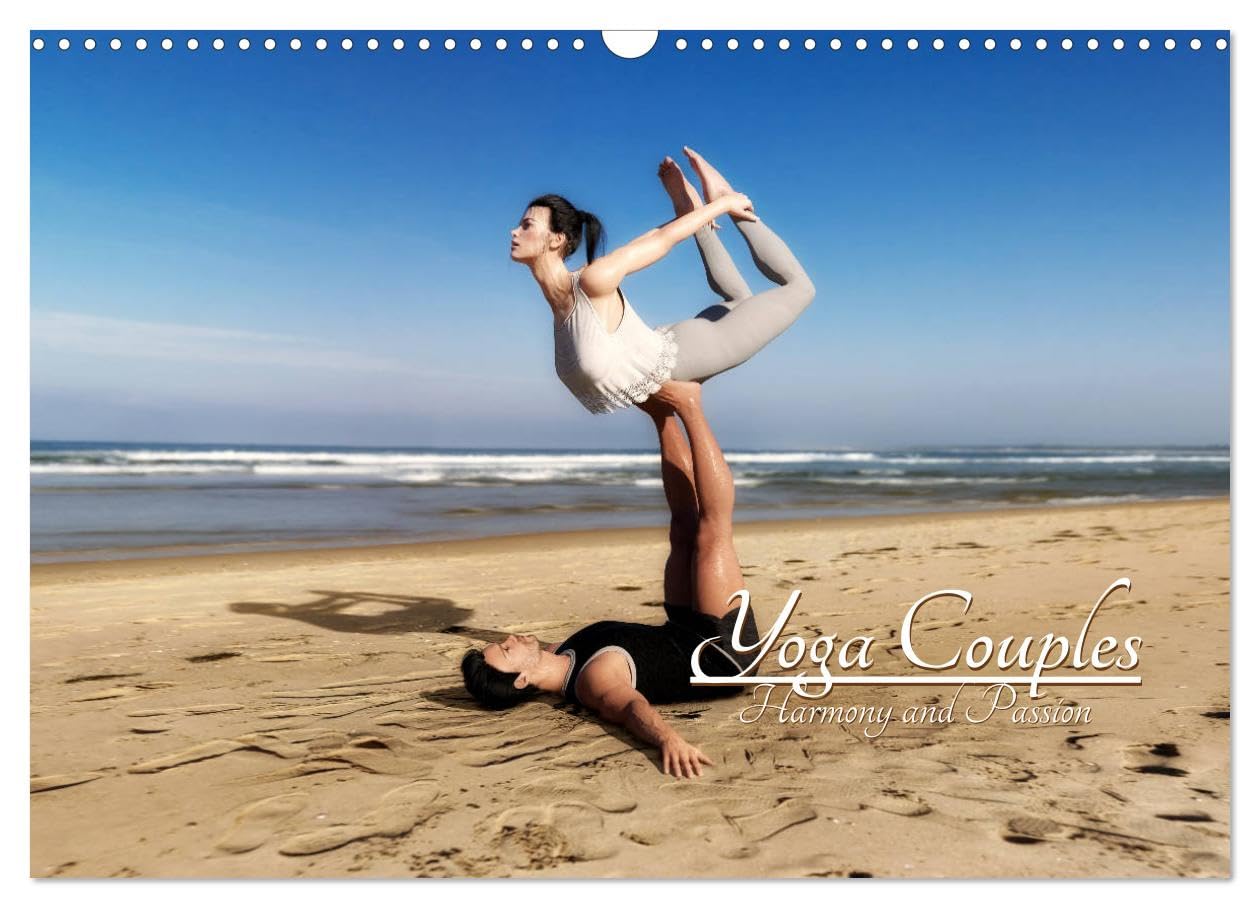 Yoga Couples - Harmony and Passion (Wall Calendar 2026 DIN A3 landscape), CALVENDO 12 Month Wall Calendar: Partner yoga - a new trend in the focus Health, Nutrition & Fitness
