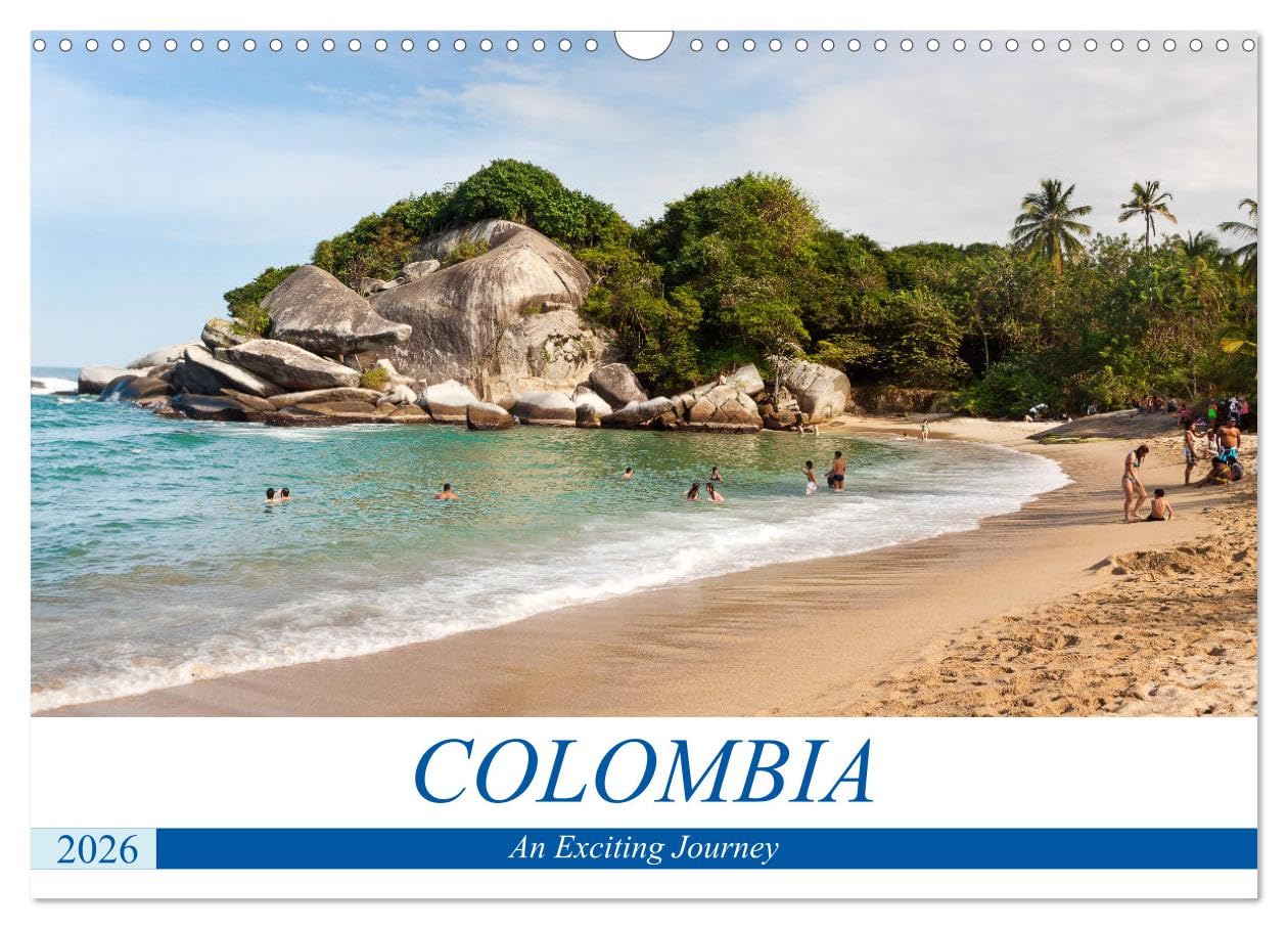 Colombia - An Exciting Journey (Wall Calendar 2026 DIN A3 landscape), CALVENDO 12 Month Wall Calendar: The Highlights of Colombia in Impressive Pictures Film, Art & Culture