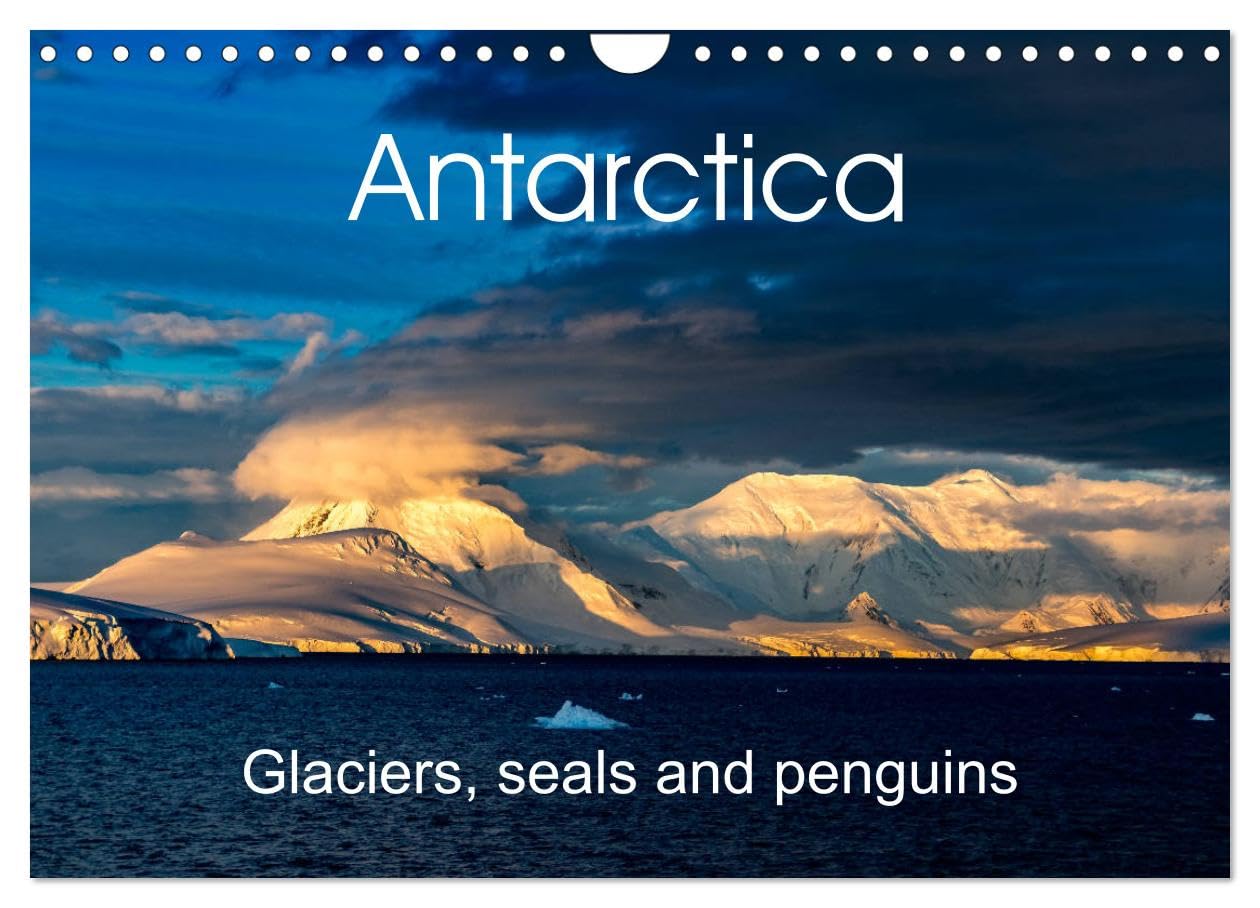 Antarctica Glaciers, seals and penguins (Wall Calendar 2026 DIN A4 landscape), CALVENDO 12 Month Wall Calendar: Beautiful images of the last untouched paradise on earth Leisure, Home & Garden