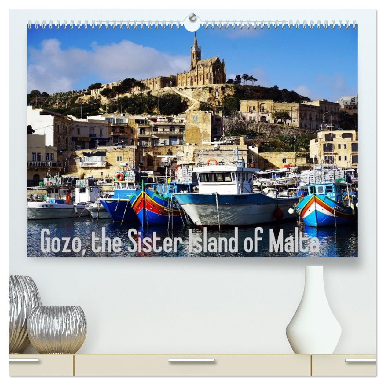 Gozo - Malta's little sister island (High Quality Premium Wall Calendar 2026 DIN A2 landscape),CALVENDO 12 Month Wall Calendar: This calendar explores Malta's little sister and her original life Leisure, Home & Garden