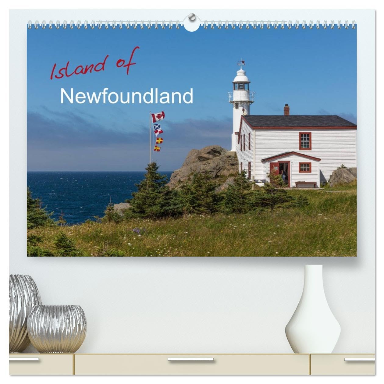 Island of Newfoundland (High Quality Premium Wall Calendar 2026 DIN A2 landscape),CALVENDO 12 Month Wall Calendar: Impressions of the island of Newfoundland Leisure, Home & Garden