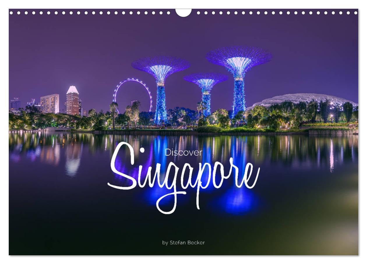 Discover Singapore (Wall Calendar 2026 DIN A3 landscape), CALVENDO 12 Month Wall Calendar: On an expedition through Singapore Leisure, Home & Garden