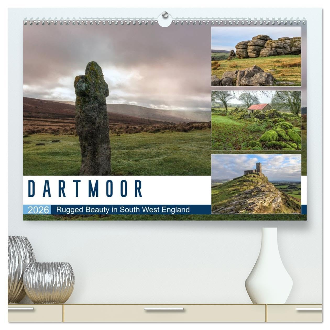 Dartmoor (High Quality Premium Wall Calendar 2026 DIN A2 landscape),CALVENDO 12 Month Wall Calendar: Rugged beauty in South West England Leisure, Home & Garden