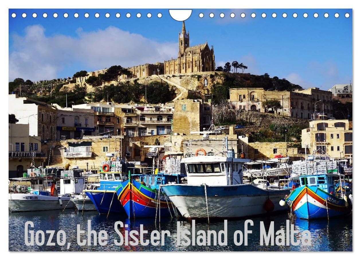 Gozo - Malta's little sister island (Wall Calendar 2026 DIN A4 landscape), CALVENDO 12 Month Wall Calendar: This calendar explores Malta's little sister and her original life Leisure, Home & Garden