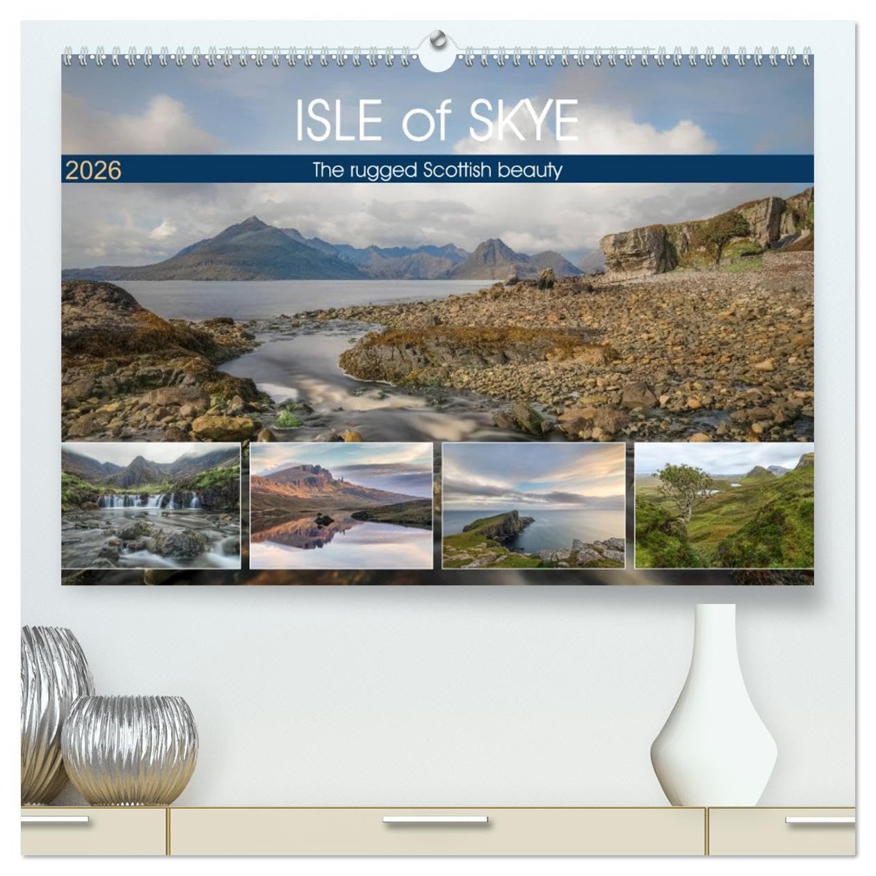 Isle of Skye (High Quality Premium Wall Calendar 2026 DIN A2 landscape),CALVENDO 12 Month Wall Calendar: The rugged Scottish beauty Leisure, Home & Garden