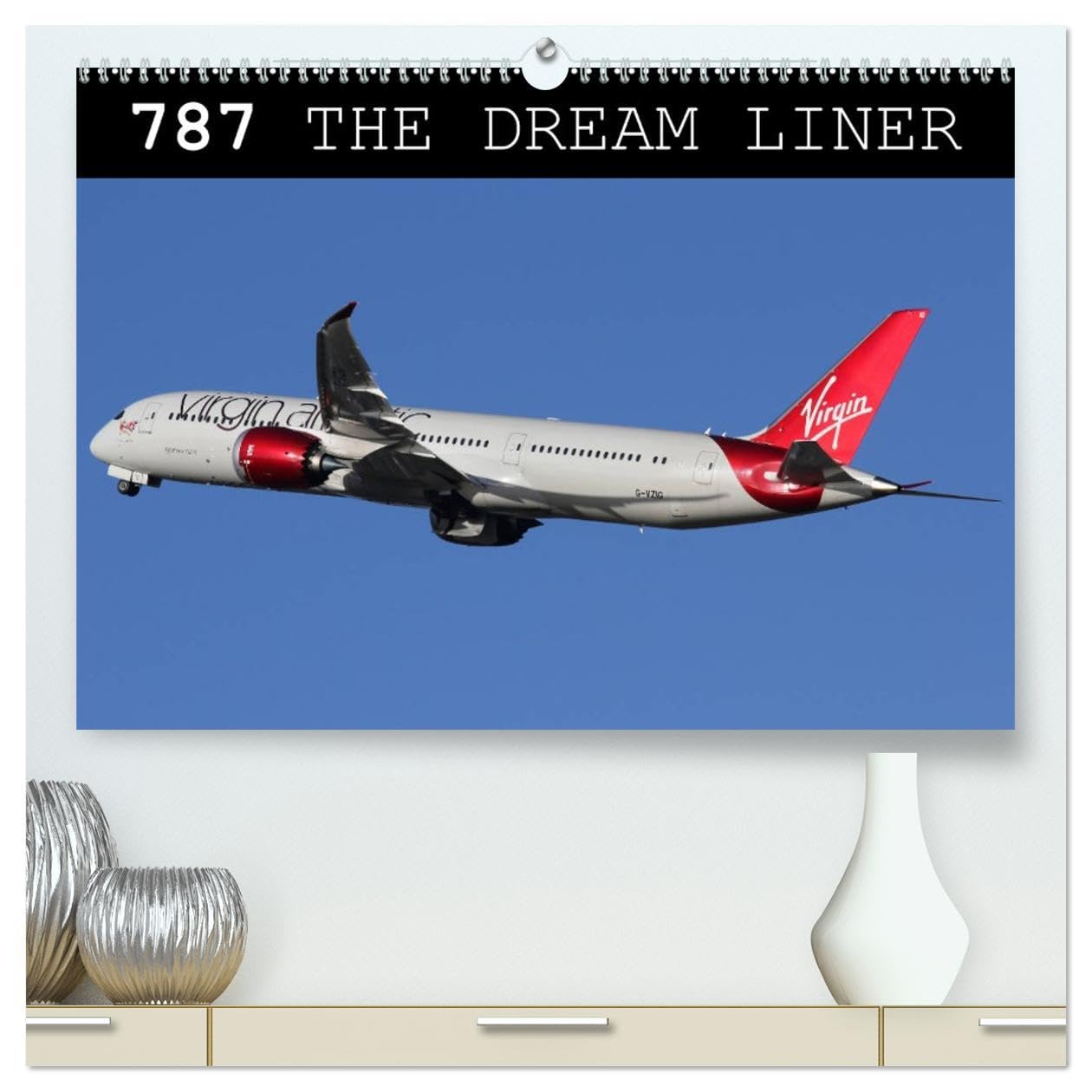 787 - The Dream Liner (High Quality Premium Wall Calendar 2026 DIN A2 landscape),CALVENDO 12 Month Wall Calendar: Images of Boeing's 787 Dreamliner Books