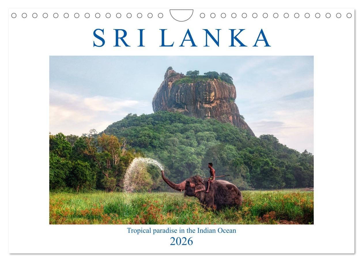 Sri Lanka (Wall Calendar 2026 DIN A4 landscape), CALVENDO 12 Month Wall Calendar: Tropical paradise in the Indian Ocean Film, Art & Culture