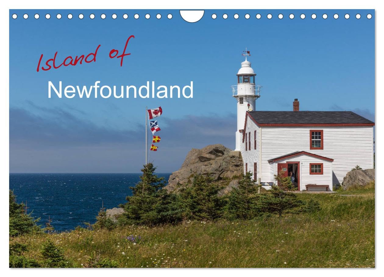 Island of Newfoundland (Wall Calendar 2026 DIN A4 landscape), CALVENDO 12 Month Wall Calendar: Impressions of the island of Newfoundland Leisure, Home & Garden