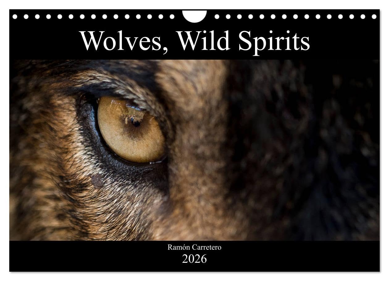 Wolves, Wild Spirits (Wall Calendar 2026 DIN A4 landscape), CALVENDO 12 Month Wall Calendar: Stunning images of the most legendary predator. Natural Sciences