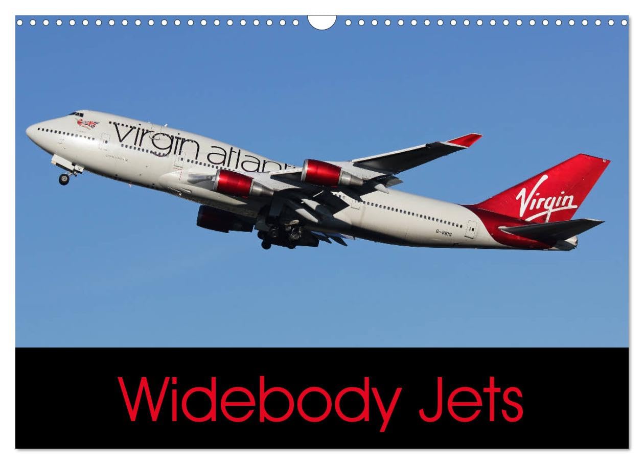 Widebody Jets (Wall Calendar 2026 DIN A3 landscape), CALVENDO 12 Month Wall Calendar: Images of long haul aircraft from the world's airlines Books