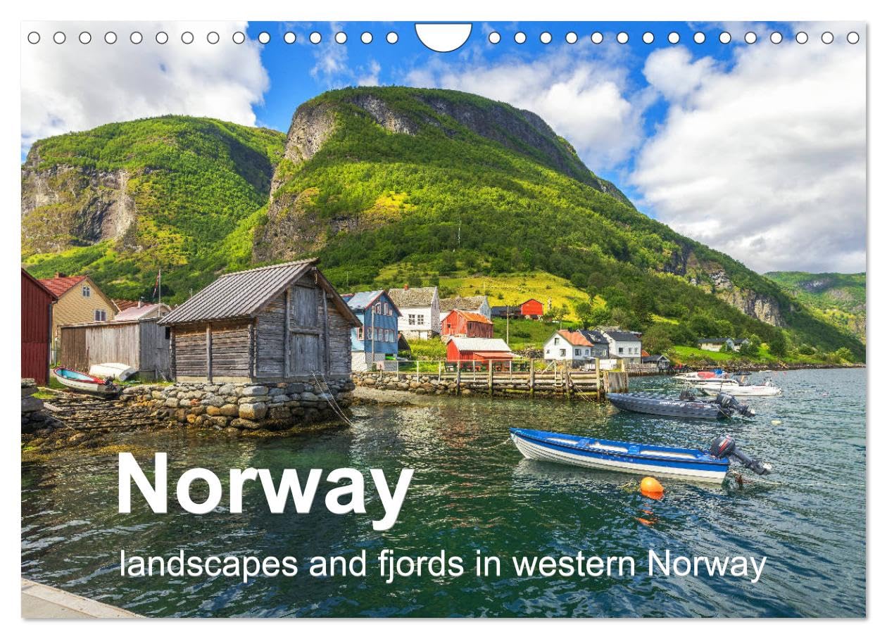 Norway - landscapes and fjords in western Norway (Wall Calendar 2026 DIN A4 landscape), CALVENDO 12 Month Wall Calendar: Fjords, glaciers, waterfalls in the West of Norway Leisure, Home & Garden