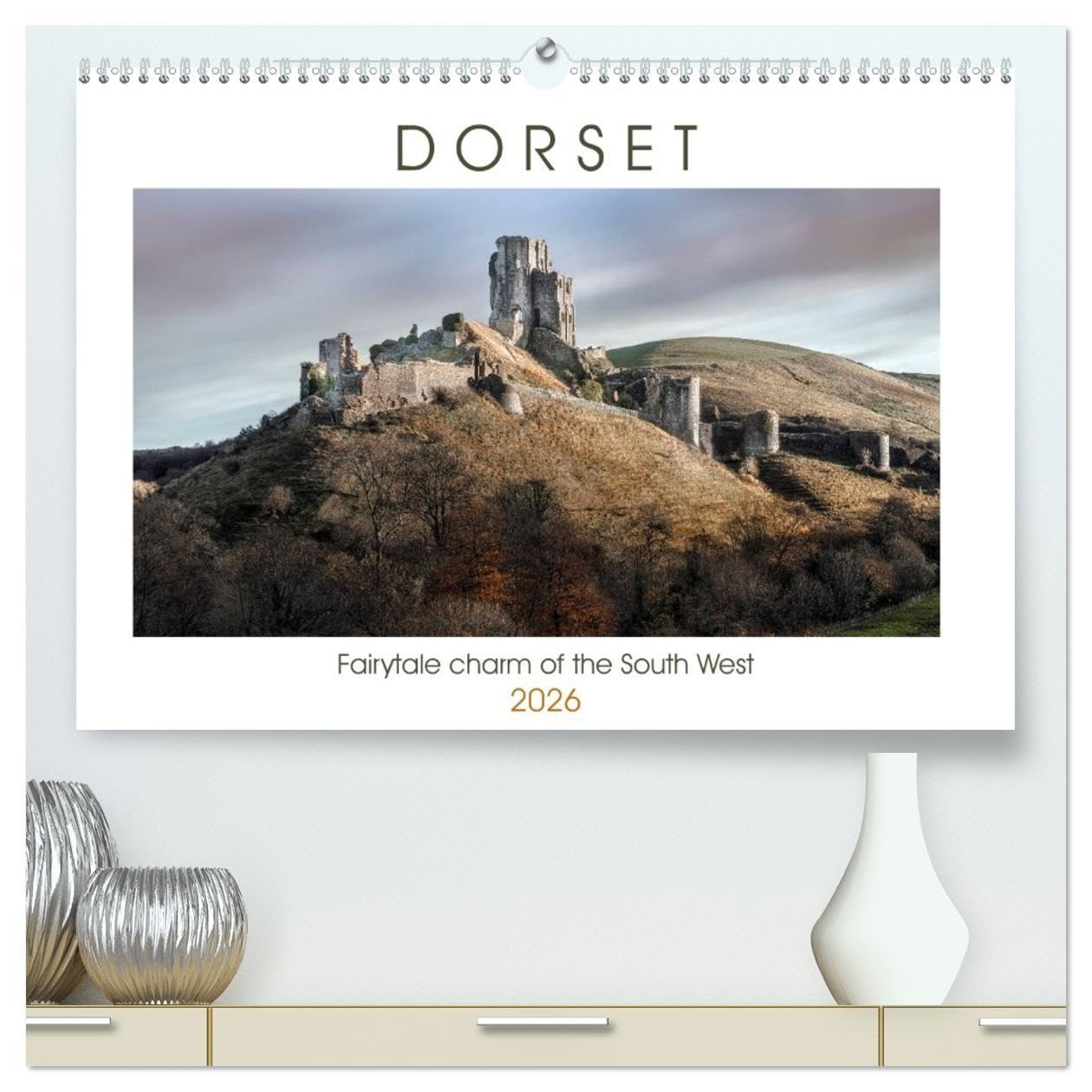 Dorset (High Quality Premium Wall Calendar 2026 DIN A2 landscape),CALVENDO 12 Month Wall Calendar: Fairytale charm of the South West Leisure, Home & Garden
