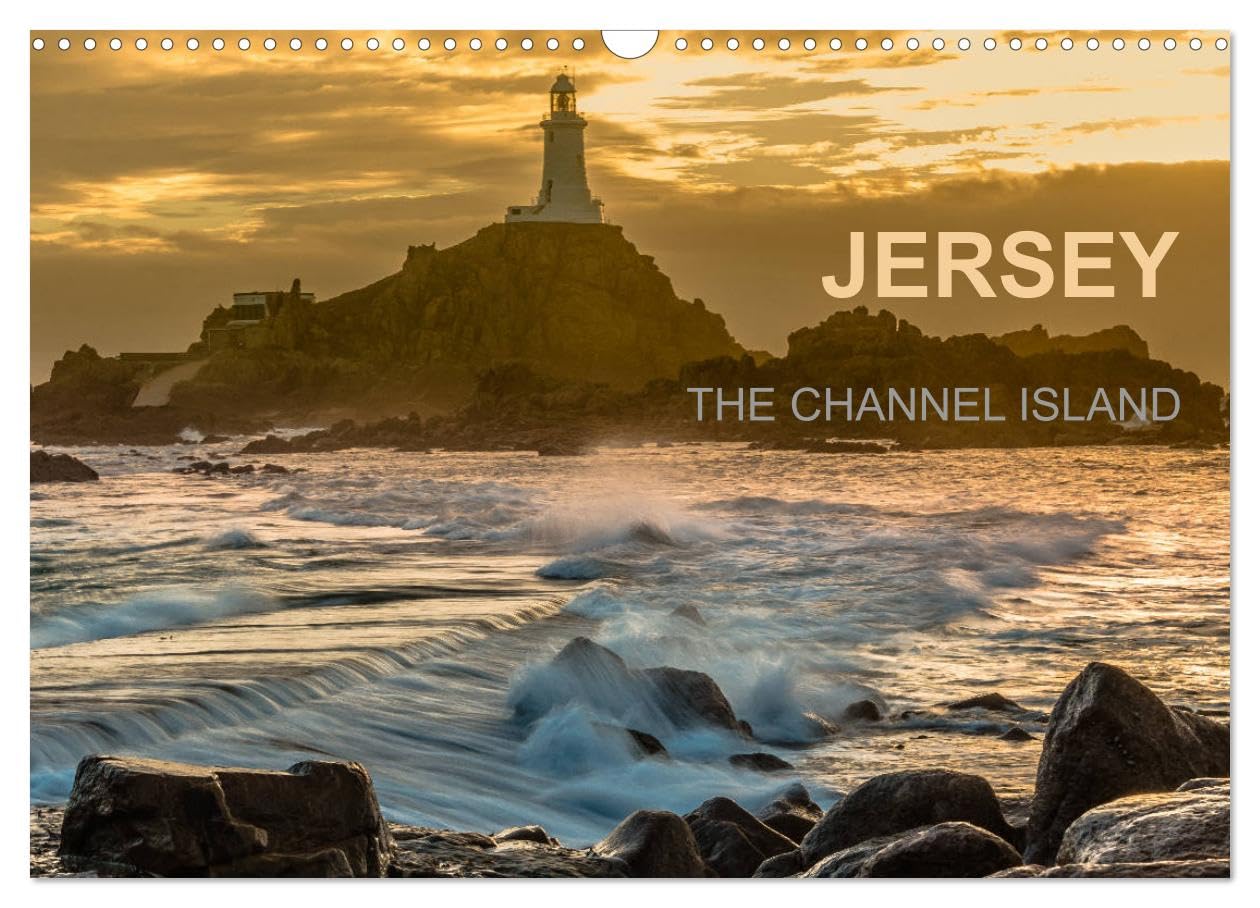 JERSEY THE CHANNEL ISLAND (Wall Calendar 2026 DIN A3 landscape), CALVENDO 12 Month Wall Calendar: Discover impressive views of Jersey Leisure, Home & Garden