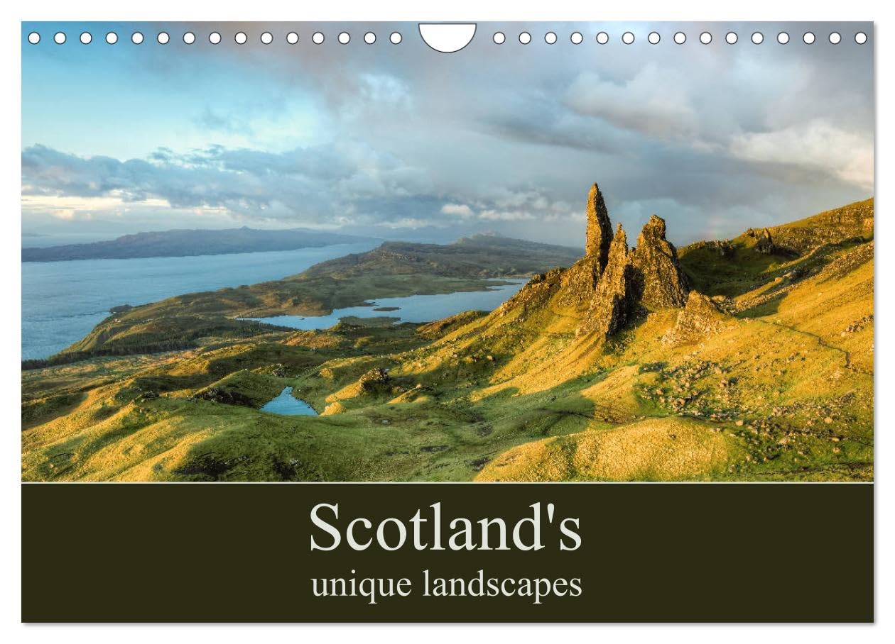 Scotland's unique landscapes (Wall Calendar 2026 DIN A4 landscape), CALVENDO 12 Month Wall Calendar: Experience the beauty of Scottish landscapes and nature. Leisure, Home & Garden