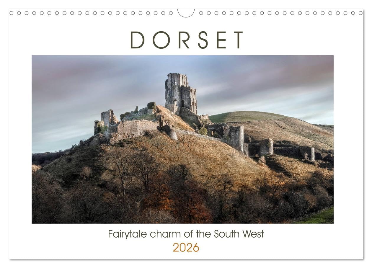 Dorset (Wall Calendar 2026 DIN A3 landscape), CALVENDO 12 Month Wall Calendar: Fairytale charm of the South West Leisure, Home & Garden