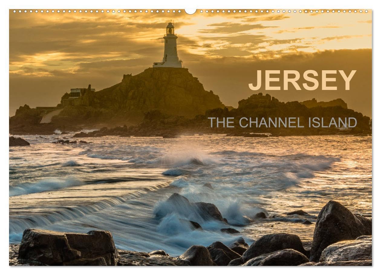 JERSEY THE CHANNEL ISLAND (Wall Calendar 2026 DIN A2 landscape), CALVENDO 12 Month Wall Calendar: Discover impressive views of Jersey Leisure, Home & Garden