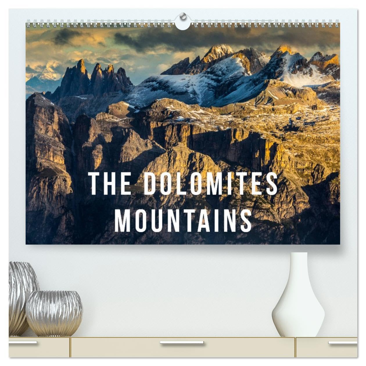 The Dolomites Mountains (High Quality Premium Wall Calendar 2026 DIN A2 landscape),CALVENDO 12 Month Wall Calendar: The Dolomites and their majestic beauty Film, Art & Culture